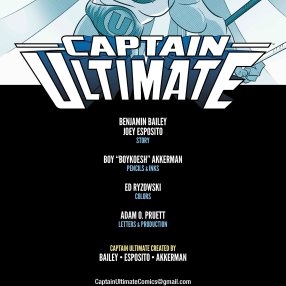 Captain Ultimate #3 Inside Cover